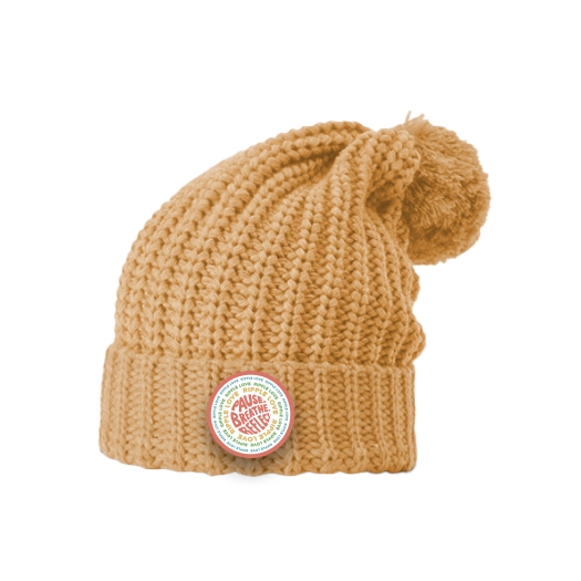 Ripple Love Pom Beanie