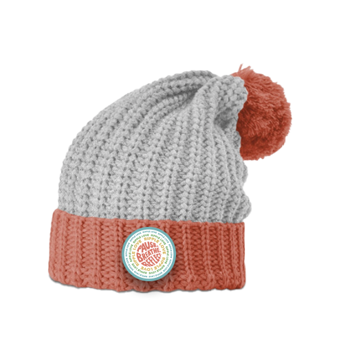 Ripple Love Pom Beanie